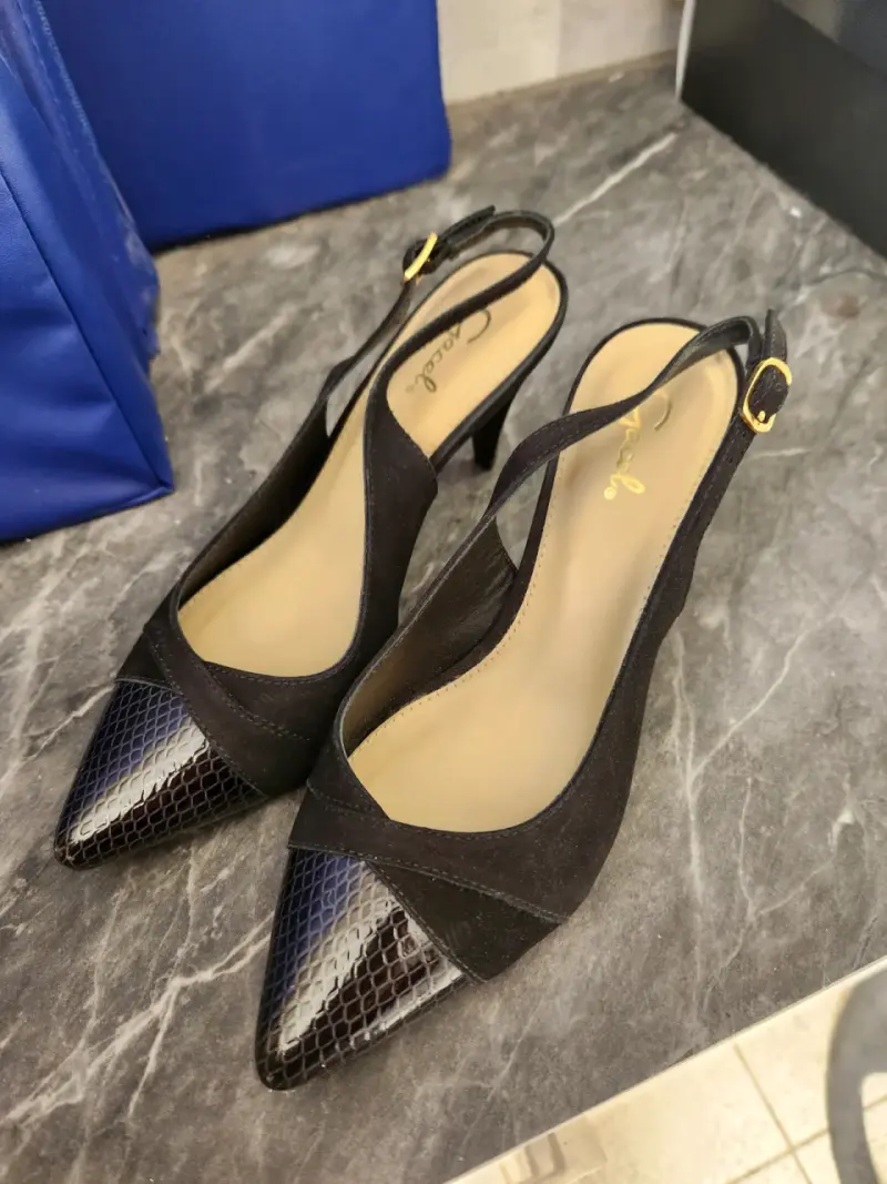 Zapatos negros de tacón Gacel - 1