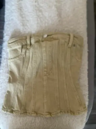 Top  corset beige - miniatura 1