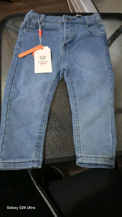 Conjunto de niño Adidas rosa y jeans - miniatura 2