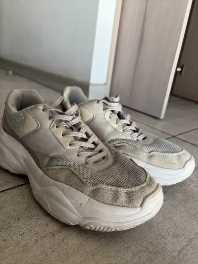 Zapatillas deportivas beige - miniatura 2