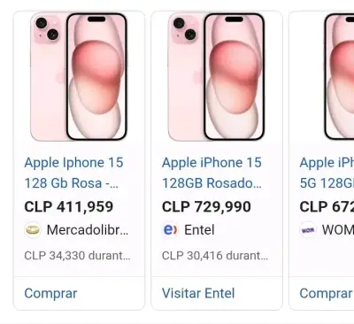iPhone 15 rosado y Apple Watch - miniatura 2