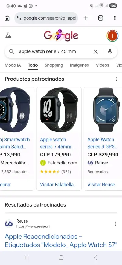 iPhone 15 rosado y Apple Watch - miniatura 3