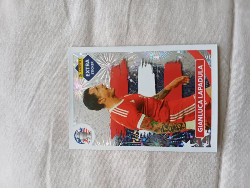 Lámina Panini Gianluca Lapadula 2024