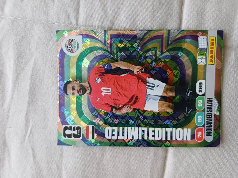 Tarjeta de colección edición limitada