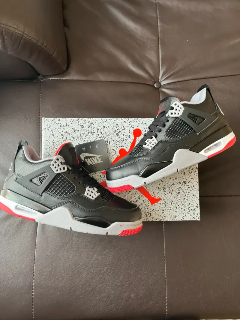 Jordan 4 bred nuevas - 2