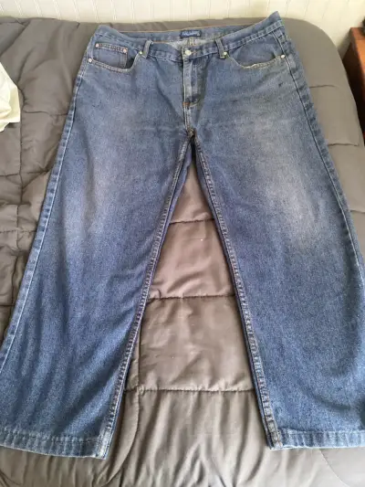 Jeans azul mezclilla talle grande - miniatura 1