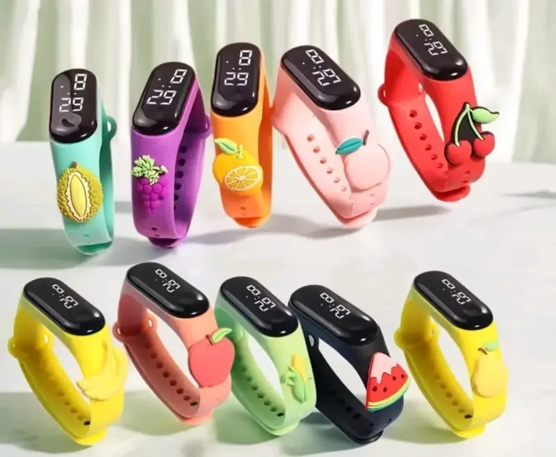 Relojes infantiles coloridos