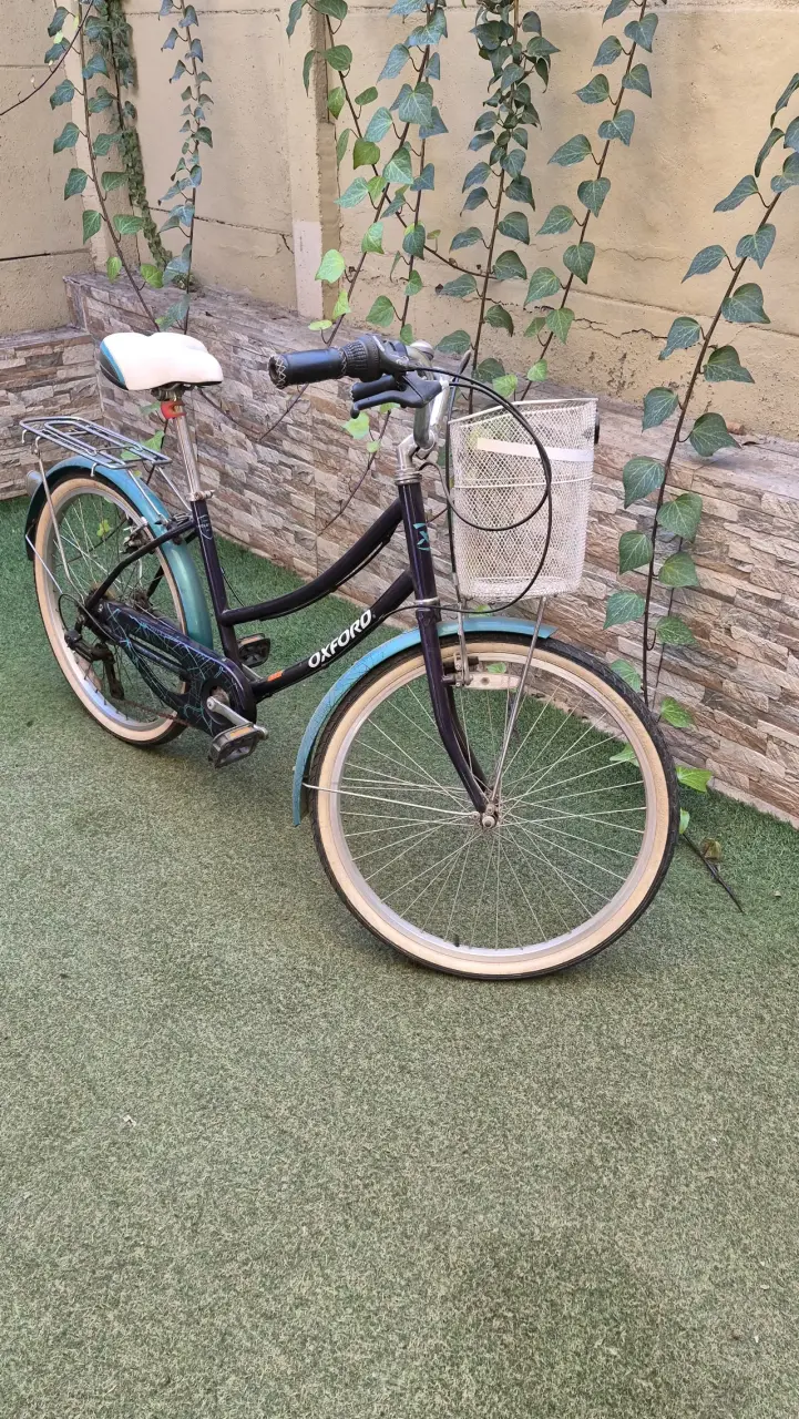 Bicicleta Oxford azul vintage - 3