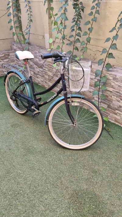 Bicicleta Oxford azul vintage - miniatura 3