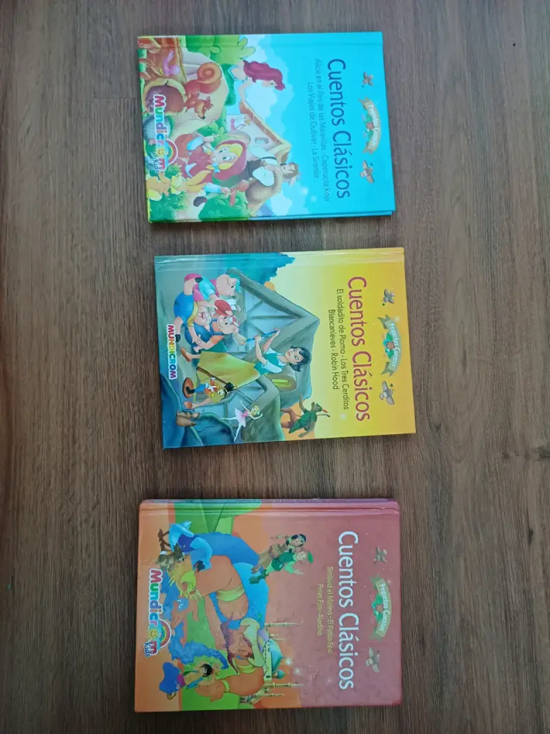 Set de libros Cuentos Clásicos