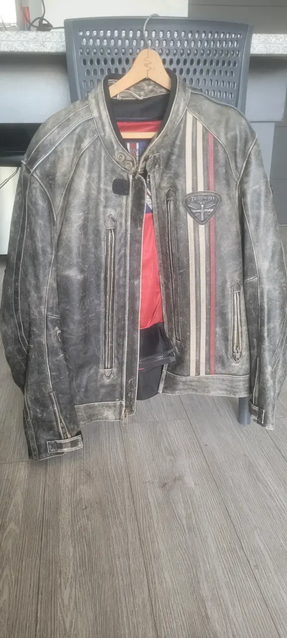 Chaqueta de Motocuero estilo vintage - 2