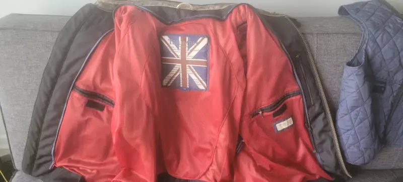 Chaqueta de Motocuero estilo vintage - 3