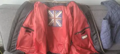 Chaqueta de Motocuero estilo vintage - miniatura 3