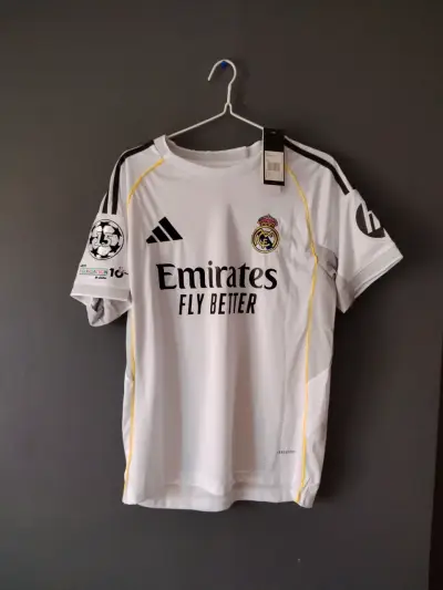 Camiseta blanca oficial Real Madrid - miniatura 1