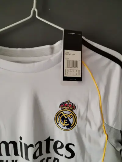 Camiseta blanca oficial Real Madrid - miniatura 3