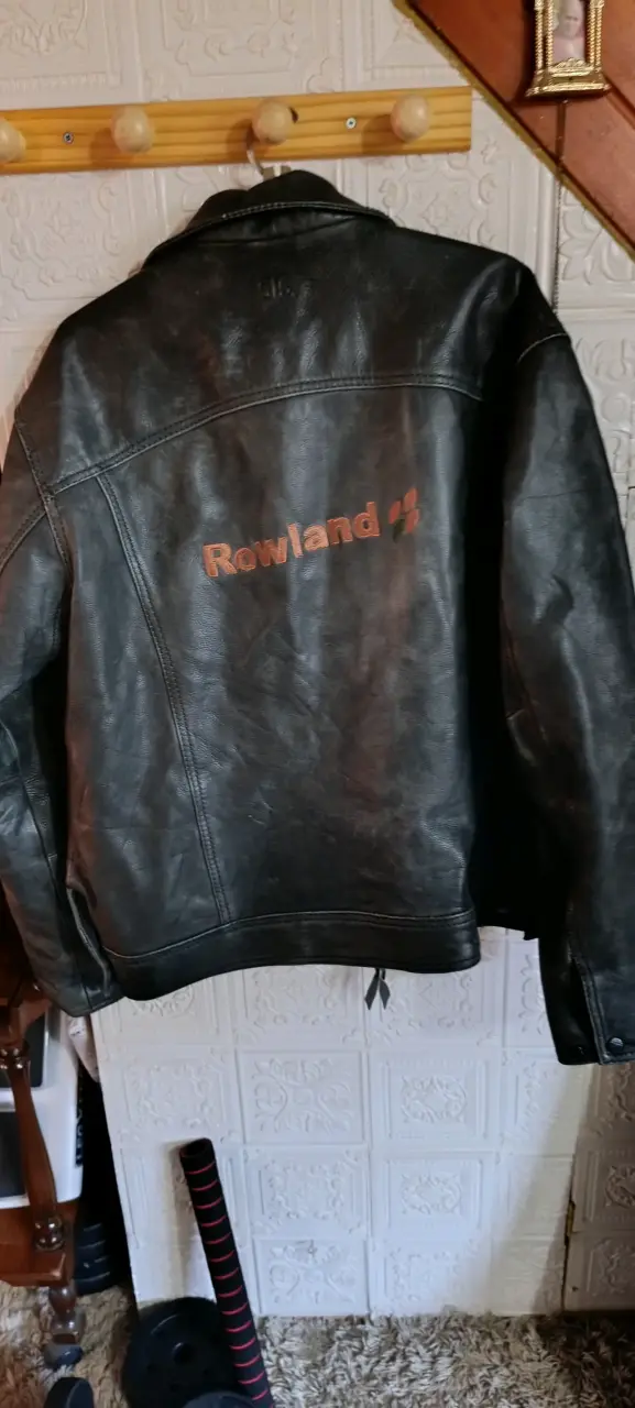 Chaqueta de cuero negra STS - 3