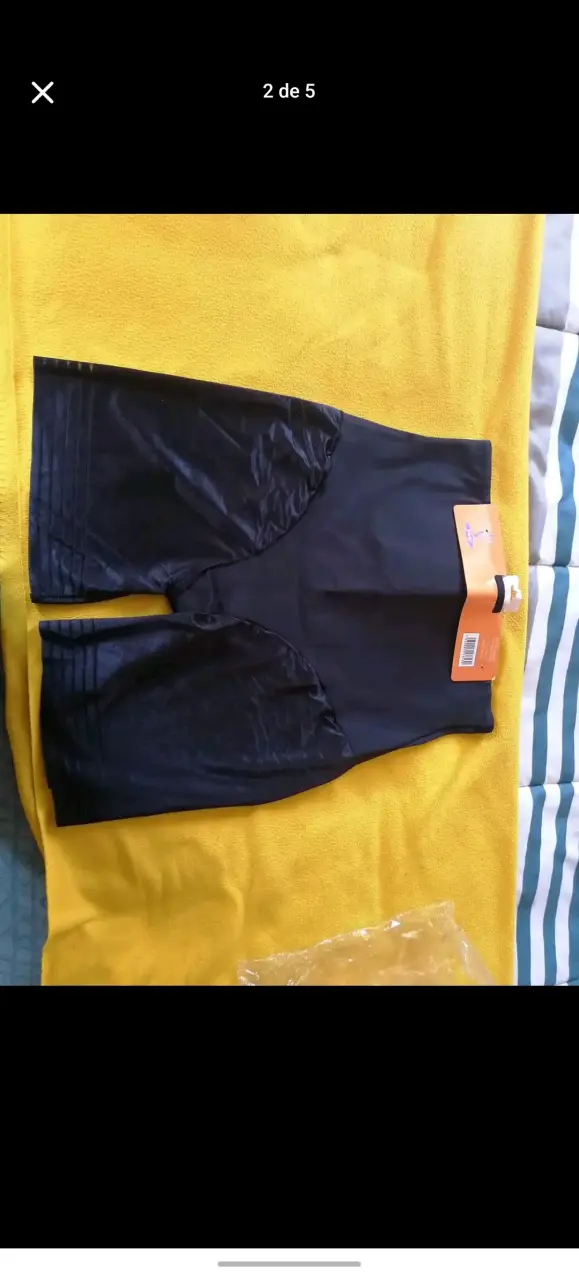 ( faja )Shorts moldeadores negros - 2