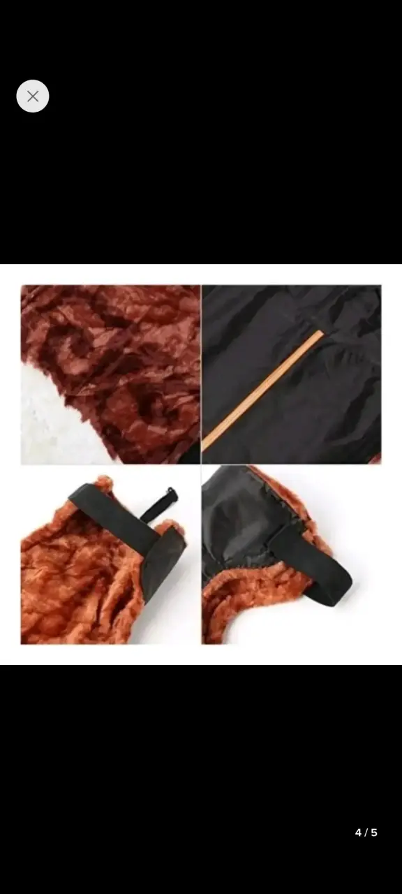 Protectores de piernas para motocicleta - 3
