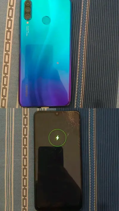 Huawei P30 Lite 128 con pantalla rota - miniatura 1