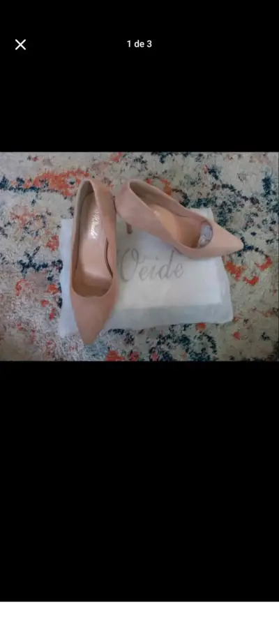 Zapatos de tacón Weide rosados - miniatura 1