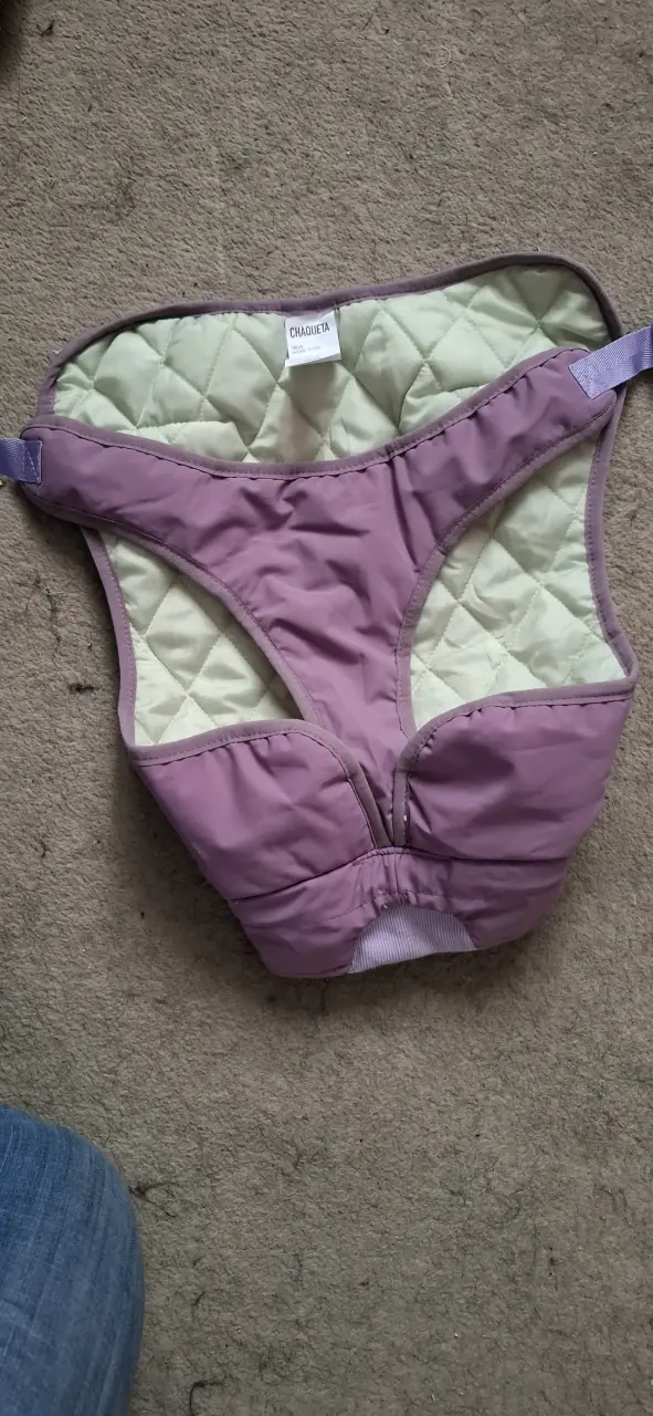 Parka para perro morada - 4