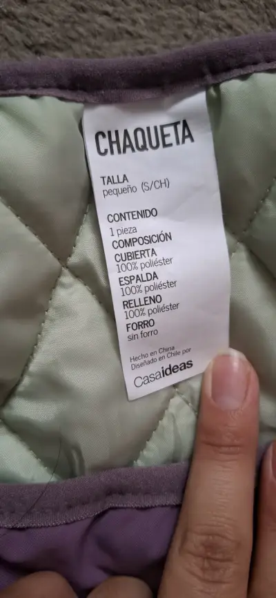 Parka para perro morada - miniatura 5