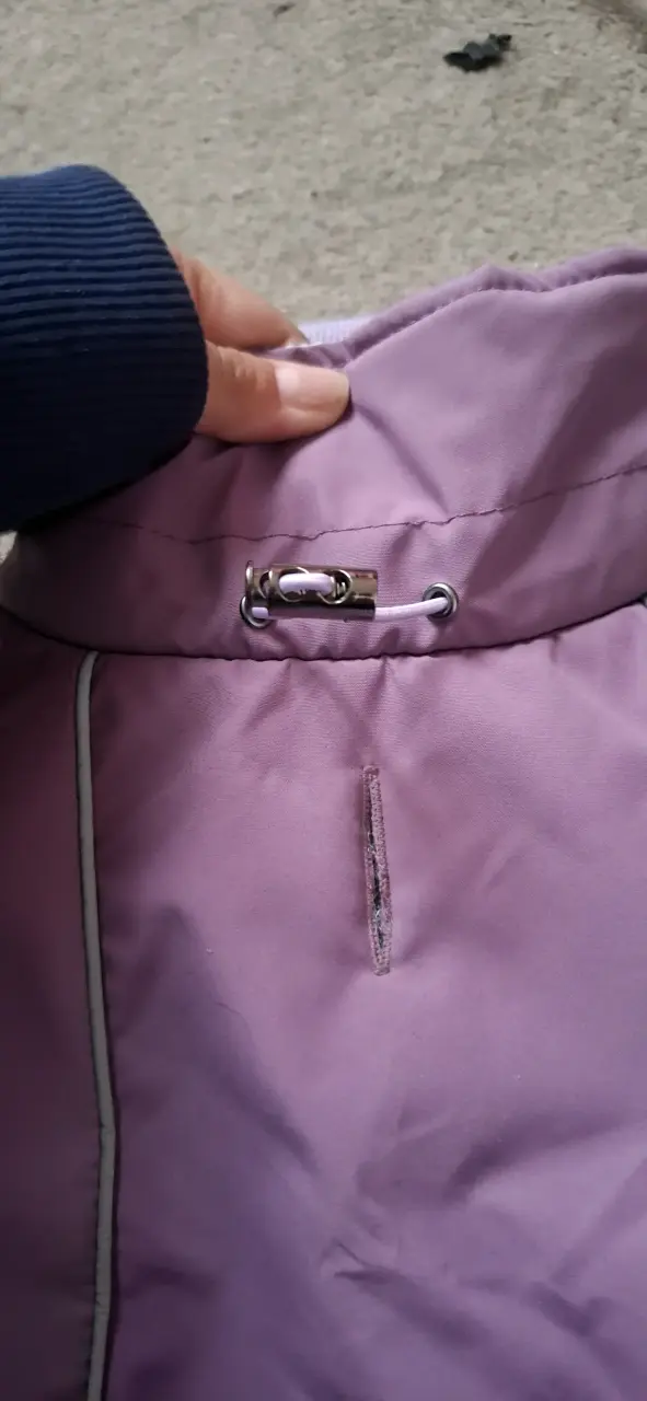 Parka para perro morada - 6