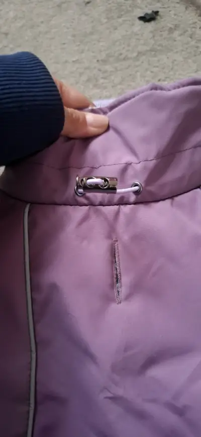 Parka para perro morada - miniatura 6