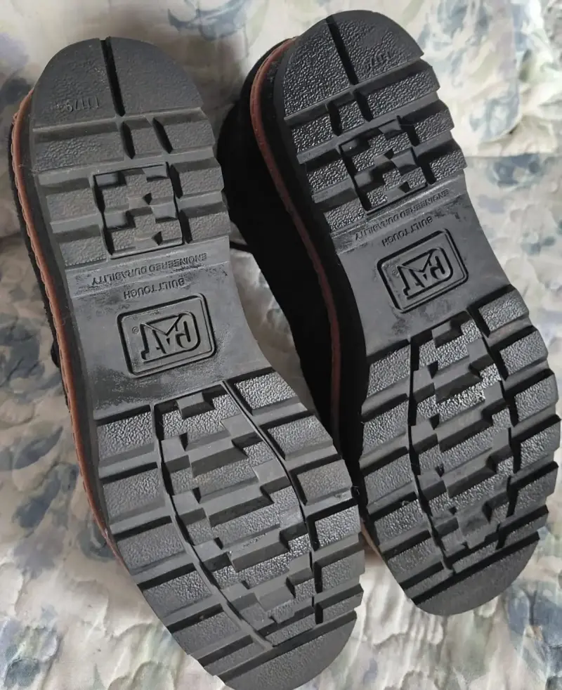 Botines plataforma Caterpillar negros número 39 - 3