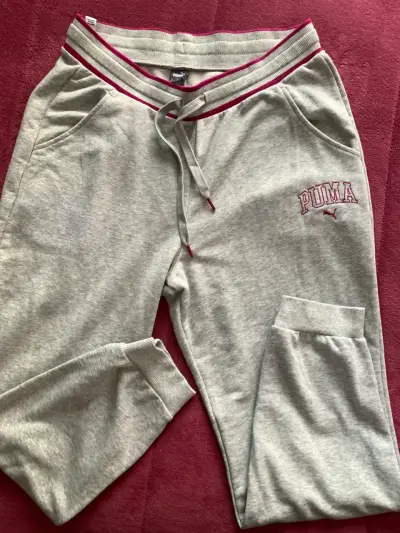 Pantalones deportivos Puma gris - miniatura 1