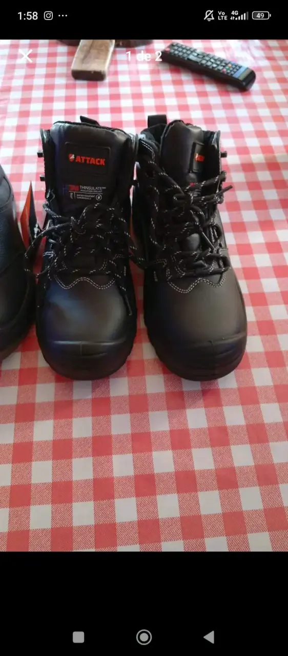 Zapatos negros de seguridad - 2