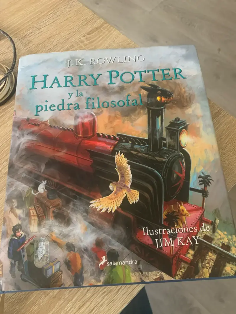 Libro ilustrado Harry Potter