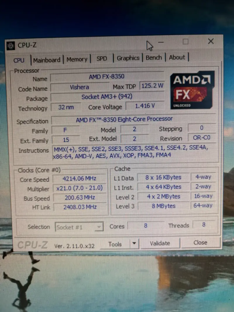 Combo CPU + placa madre + memoria ram am3 - 6