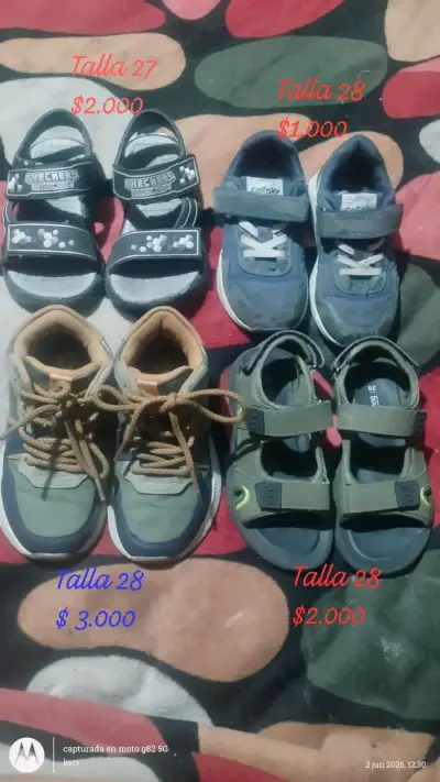 Zapatos y sandalias de niño tallas 27-28 - miniatura 1