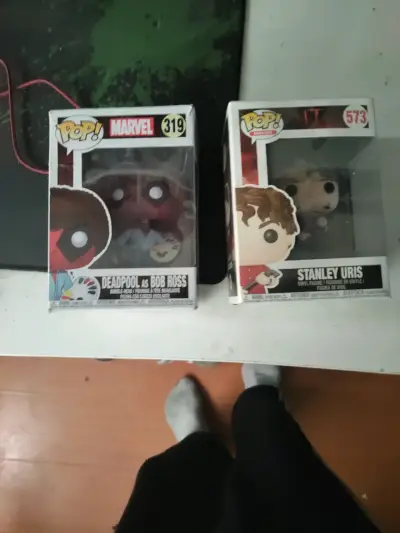 Figuras Funko Pop Deadpool y Stanley Uris 2x 10mil - miniatura 2