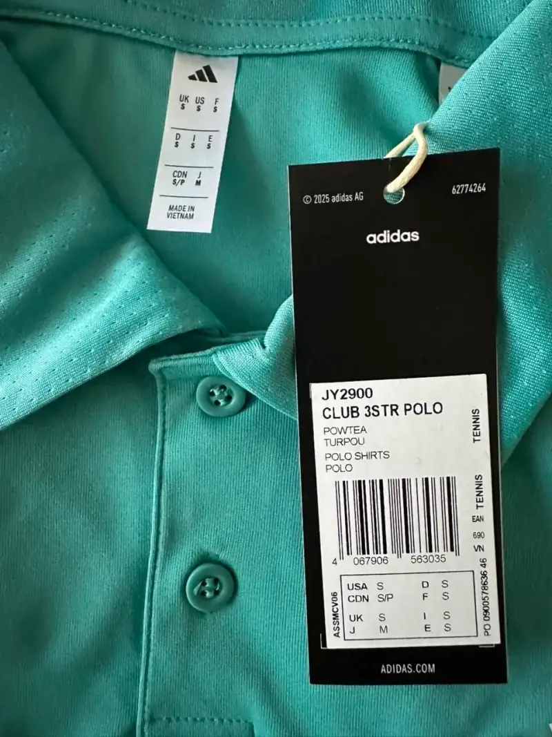 Polera polo Club Tenis 3 tiras Climacool - 3
