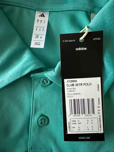 Polera polo Club Tenis 3 tiras Climacool - miniatura 3