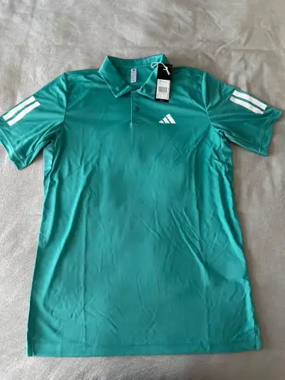 Polera polo Club Tenis 3 tiras Climacool - miniatura 4