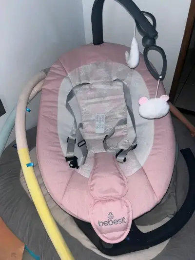 Silla mecedora para bebé Bebesit - miniatura 1