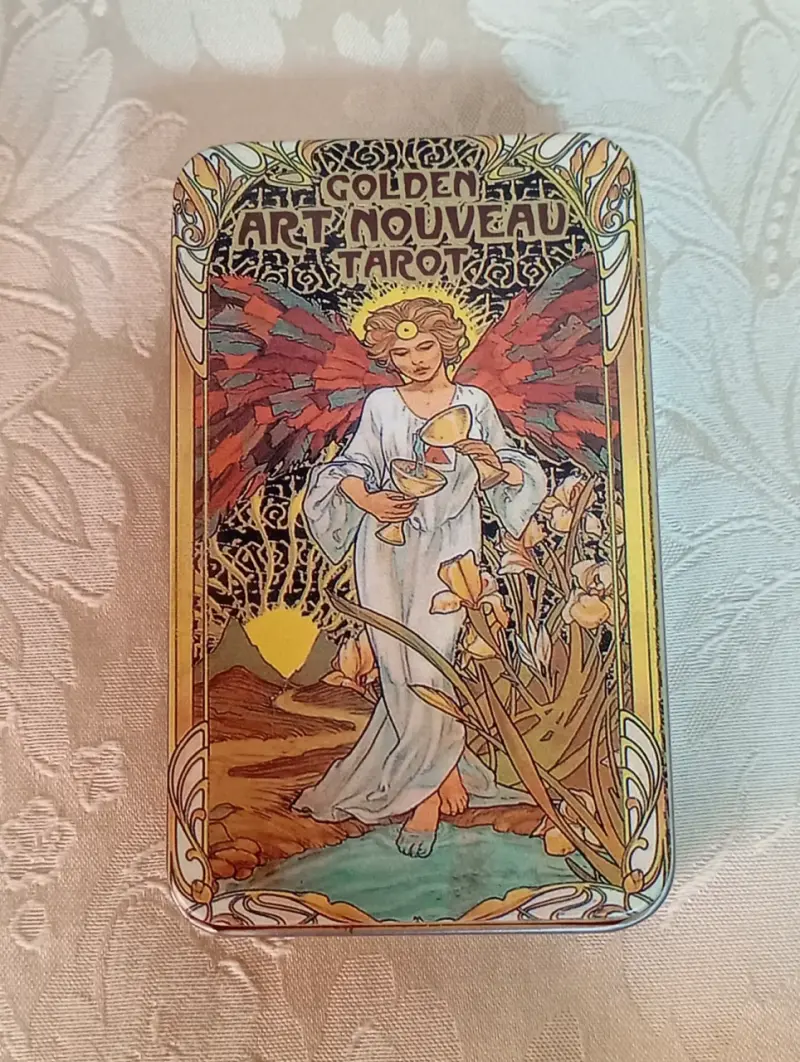 Tarot Art Nouveau dorado - 2