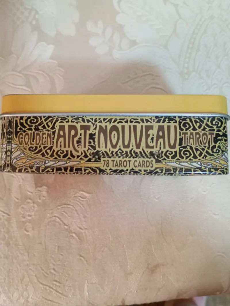 Tarot Art Nouveau dorado - 4