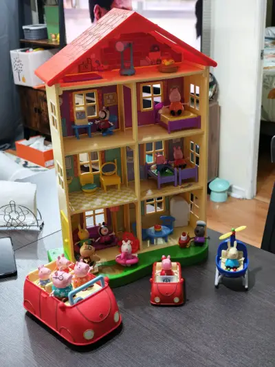 Casa de muñecas de Peppa pig - miniatura 4