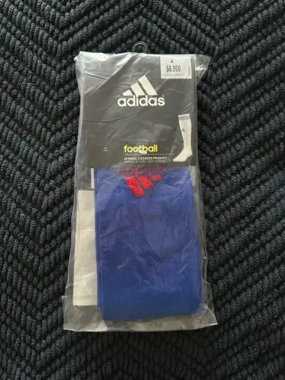 Calcetas de fútbol Adidas azules - miniatura 1