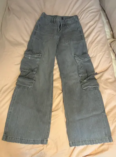 Jeans Aeropostale cargo gris oscuro - miniatura 1