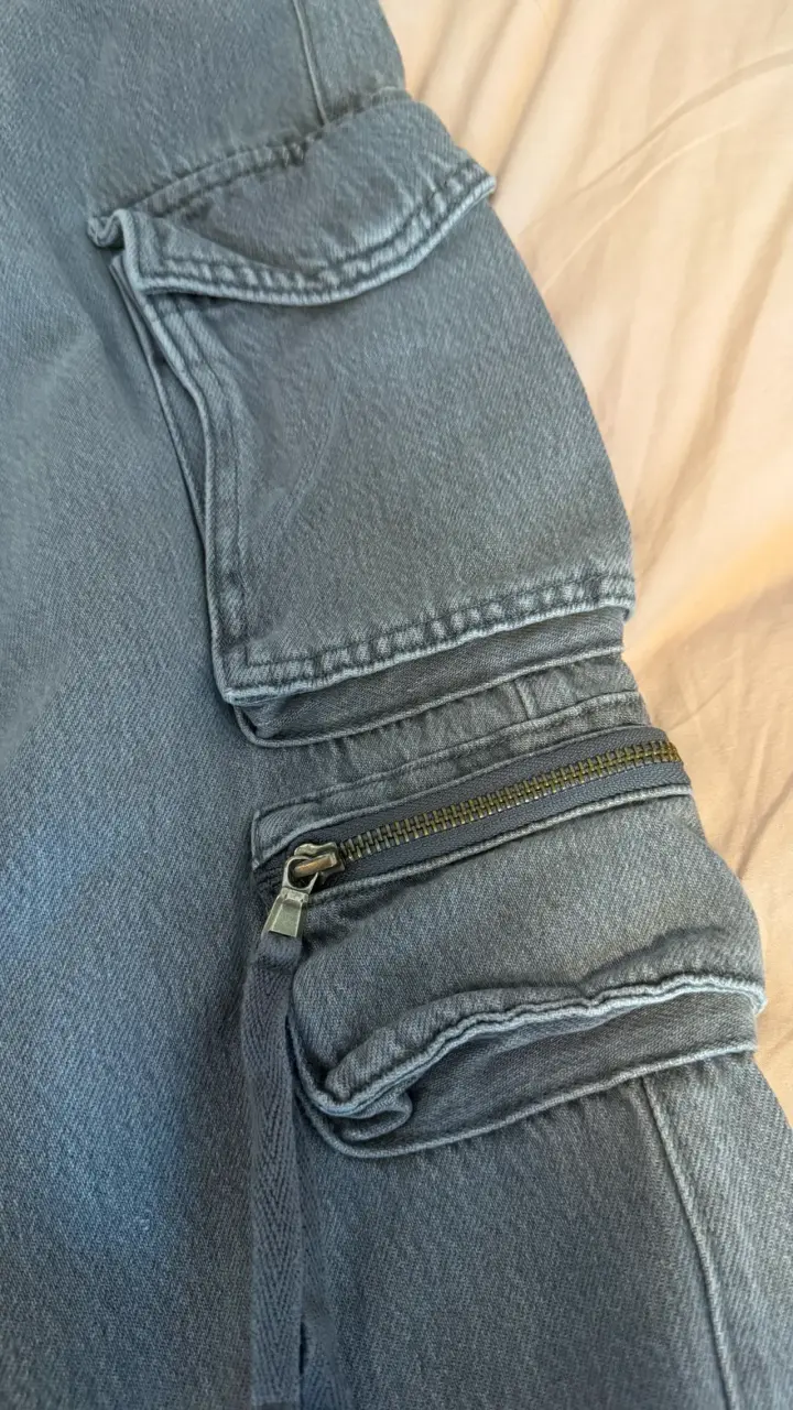 Jeans Aeropostale cargo gris oscuro - 3