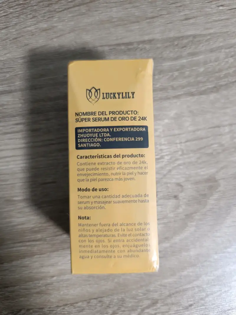 Sérum de Oro 24K Antiedad 30ml - 2
