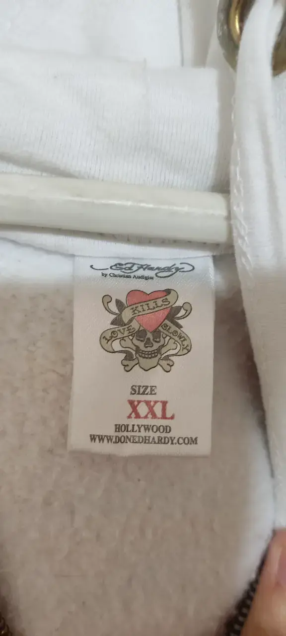 Polerón Ed Hardy talla XXL (Fit L) - 3