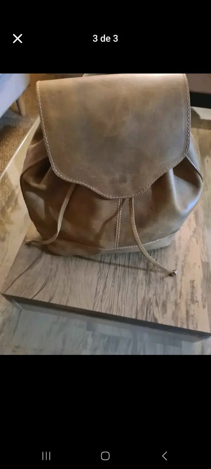 Cartera de cuero clásica - 4