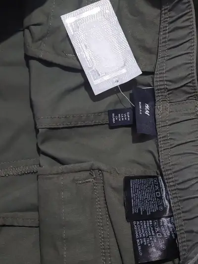 Pantalones cargo verde oliva - miniatura 4