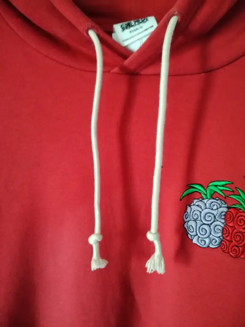 Polerón rojo one piece con capucha y bordado puma - 3